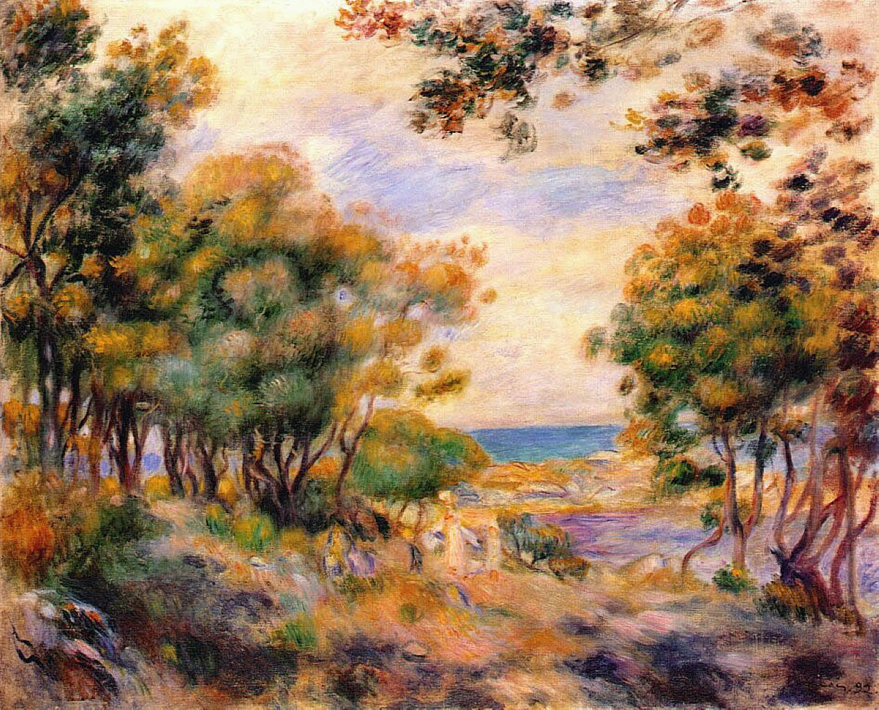 Landscape at Beaulieu 1899